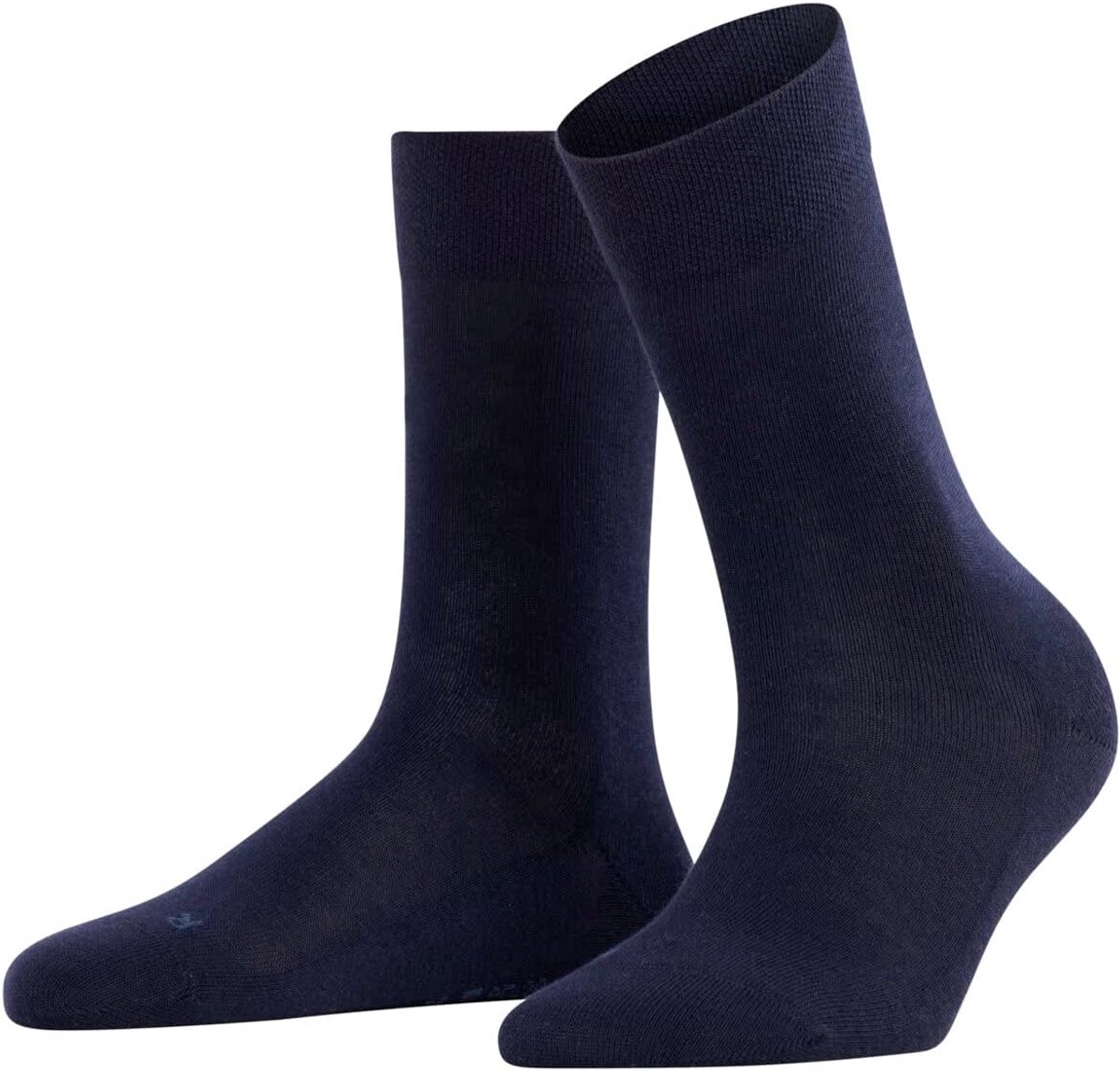 Dames Sokken Katoen met Comfort Tailleband Blauw Donkerblauw 39-42