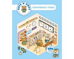 Cute 'n' Cozy Sticker Therapy Series- Cute 'n' Cozy Sticker Therapy: Convenience Stores
