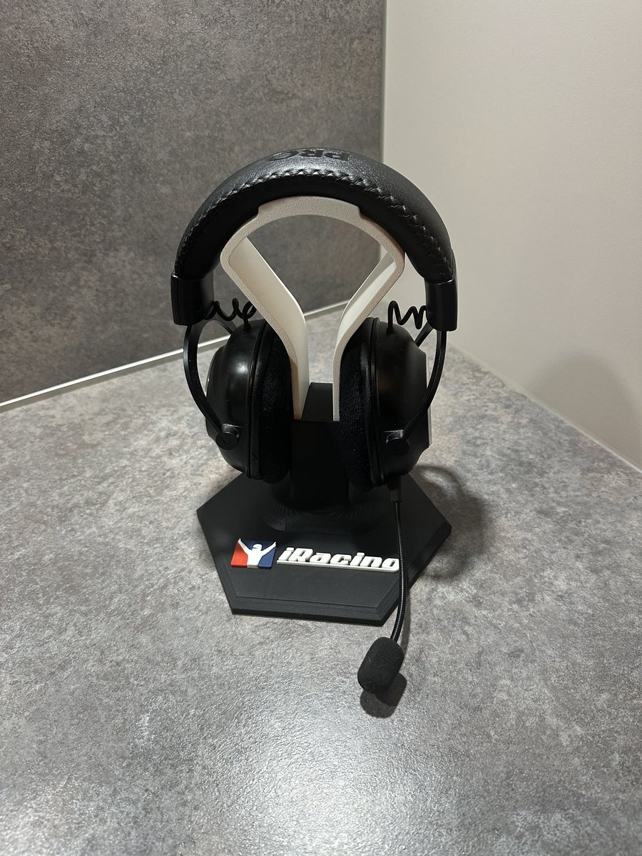 Hoofdtelefoon houder Iracing - Headset stand - Koptelefoon standaard - Koptelefoon houder