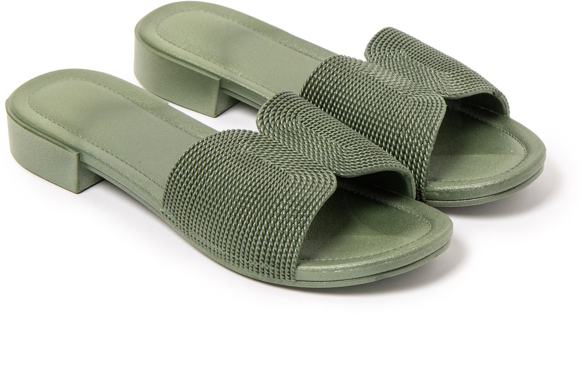 BRASILERAS Sandalen damen-militair groen -39