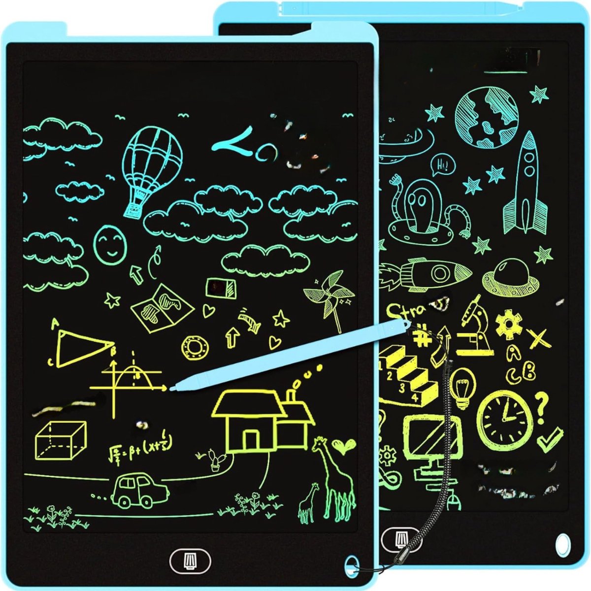 REN® Digitaal Notitieblok - Paper Tablet - Digitaal Notitieblok Remarkable - 12 Inch - Kleurrijk - Blauw - 30cm x 30cm 1xm