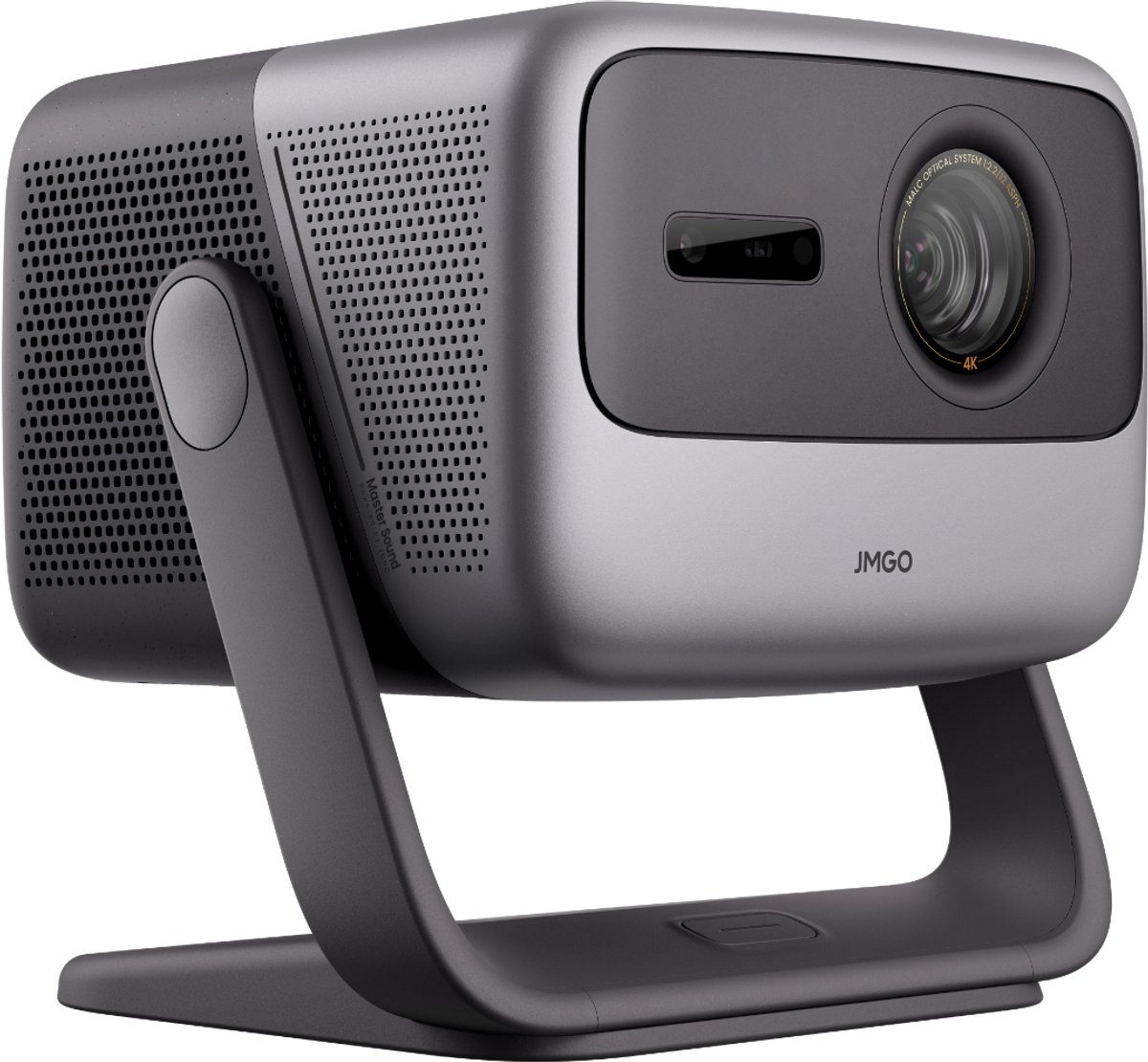 JmGO N1S Infinity 4K - 2400 ANSI lumen - Beamer - HDR 10 - Google TV - Build in multi angle stand - Auto keystone correctie - DLP projector - MALC 2.0 triple laser technologie