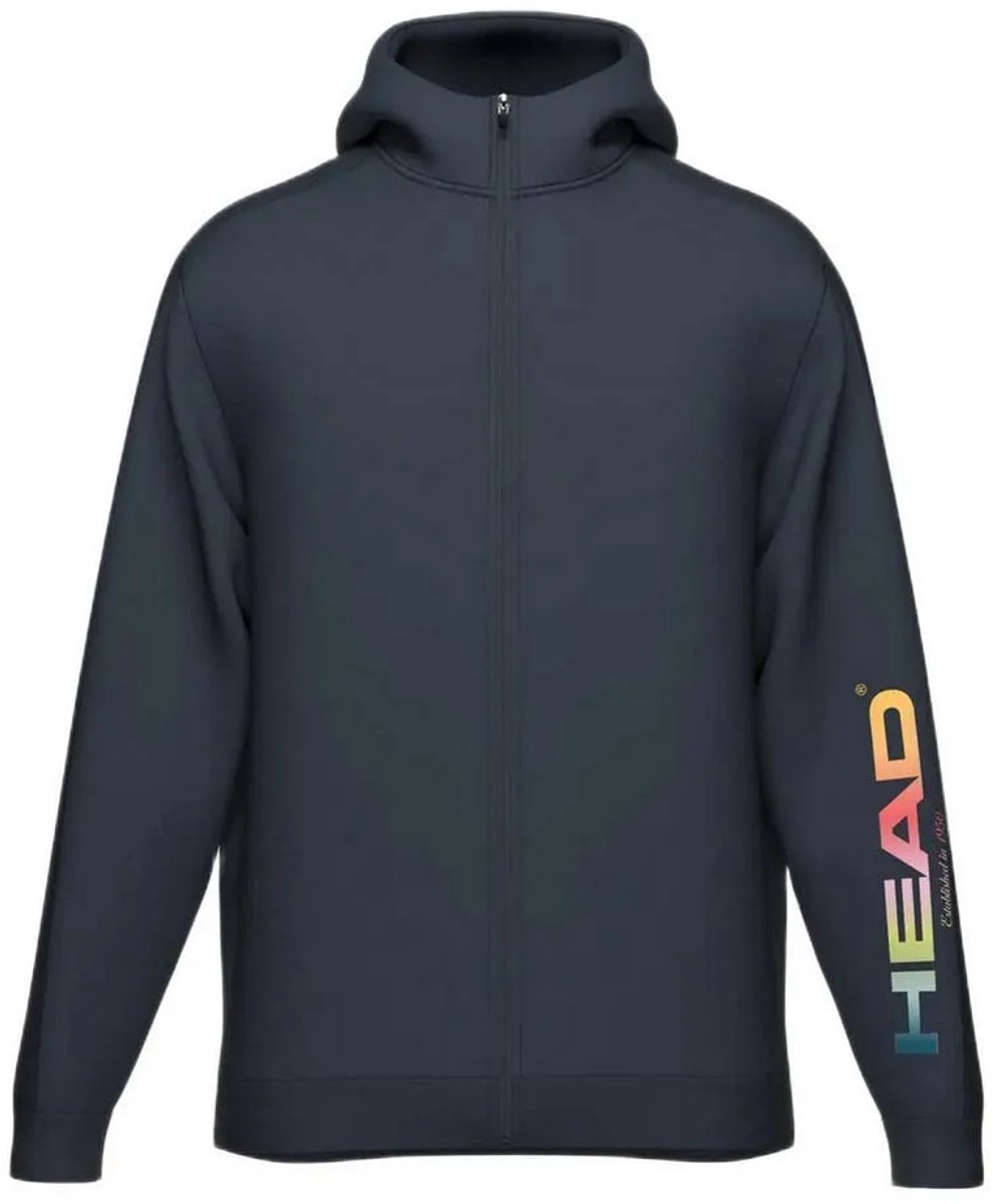 Head Racket Rally Sweatshirt Met Rits Blauw L Man