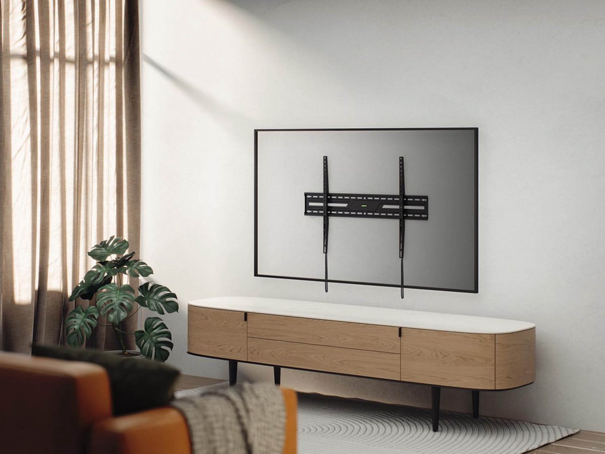 Gembird TV Wandsteun - Vast Model - 43-100 Inch - Maximaal 75 kg - Universele Montagesteun