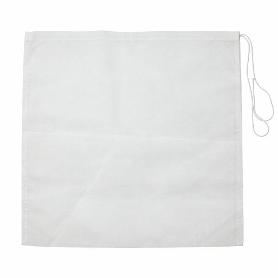 Tissu à fromage - Tissu passoire - Tissu d'ortie - Passoire - Sac à lait de noix - Tissu tamis - 200 mailles - 90x90 cm