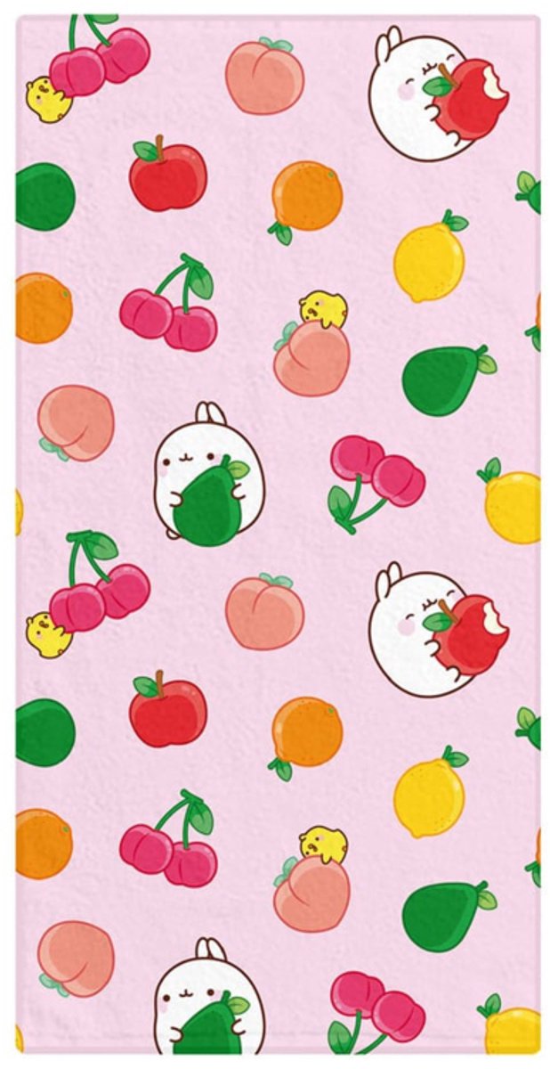 Molang Towel Fruits 150 x 75 cm