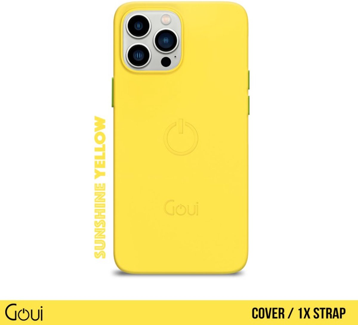 Goui Magnetic iPhone 14 Cover - Yellow