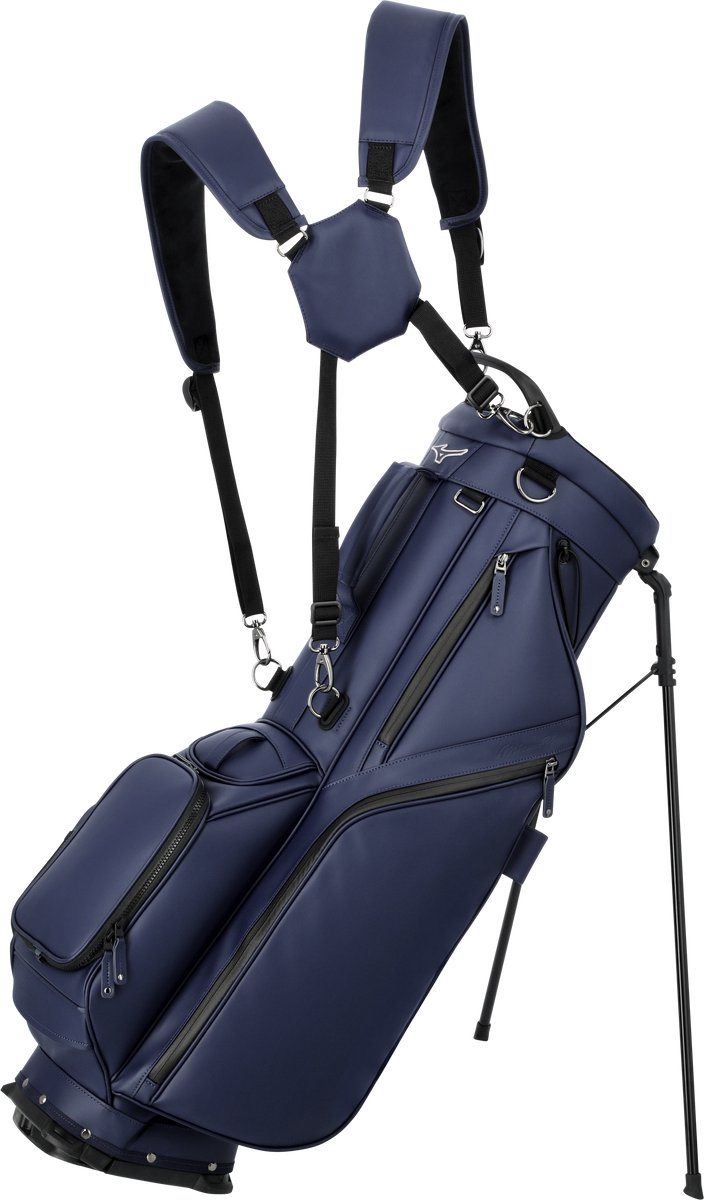 Mizuno Pro standbag - Golftas - Draagtas - Navy