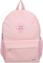 Studio V All Striped Up! - Rugzak - Gevoerd - 13,6 liter - 39 x 29 x 12 cm - Gestreept - Roze
