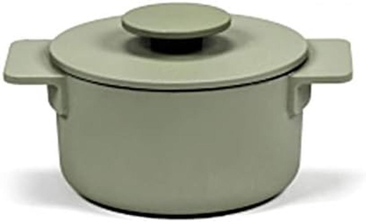 Kleine Gietijzeren Opbouwpan - Ø 15 cm - Perfect voor Intensief Gebruik