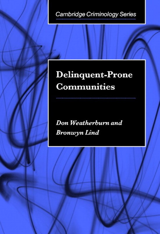 Delinquent-Prone Communities - cover