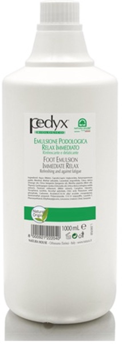 Pedyx - Voetemulsie - Onmiddellijke Verlichting - Ontspannend - Therapeuten verpakking - 1 Liter