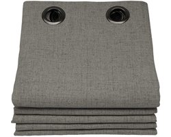 100% Verduisterend Gordijn Mars Taupe MC740