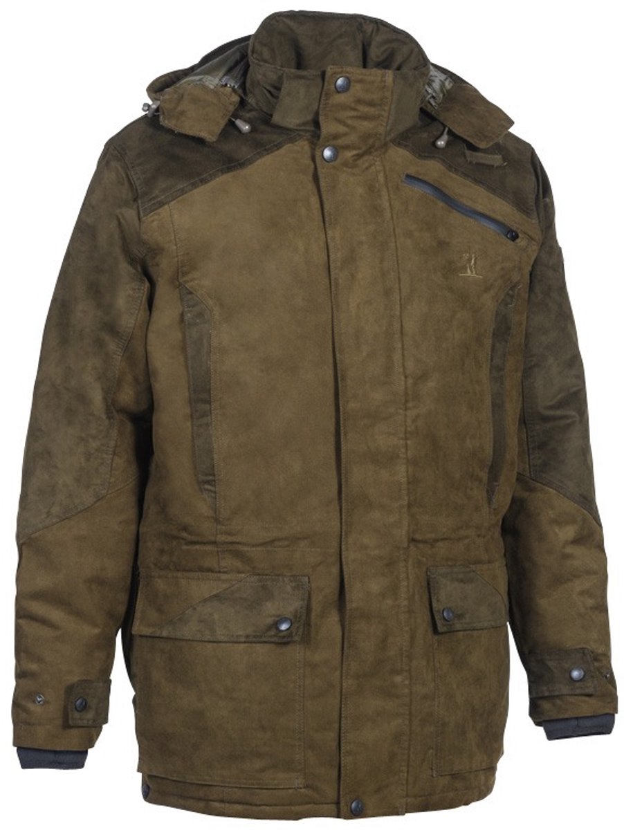 Waterproof coat Great North PERCUSSION Nieuwe – Kaki