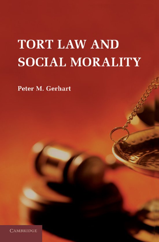 Tort Law And Social Morality - cover