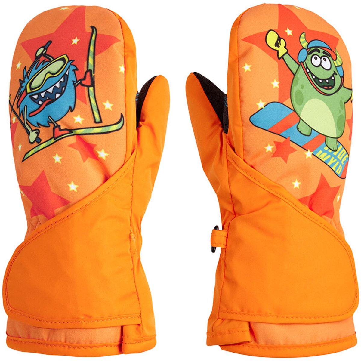Baby skiwanten Ziener Lemmi Minis Oranje
