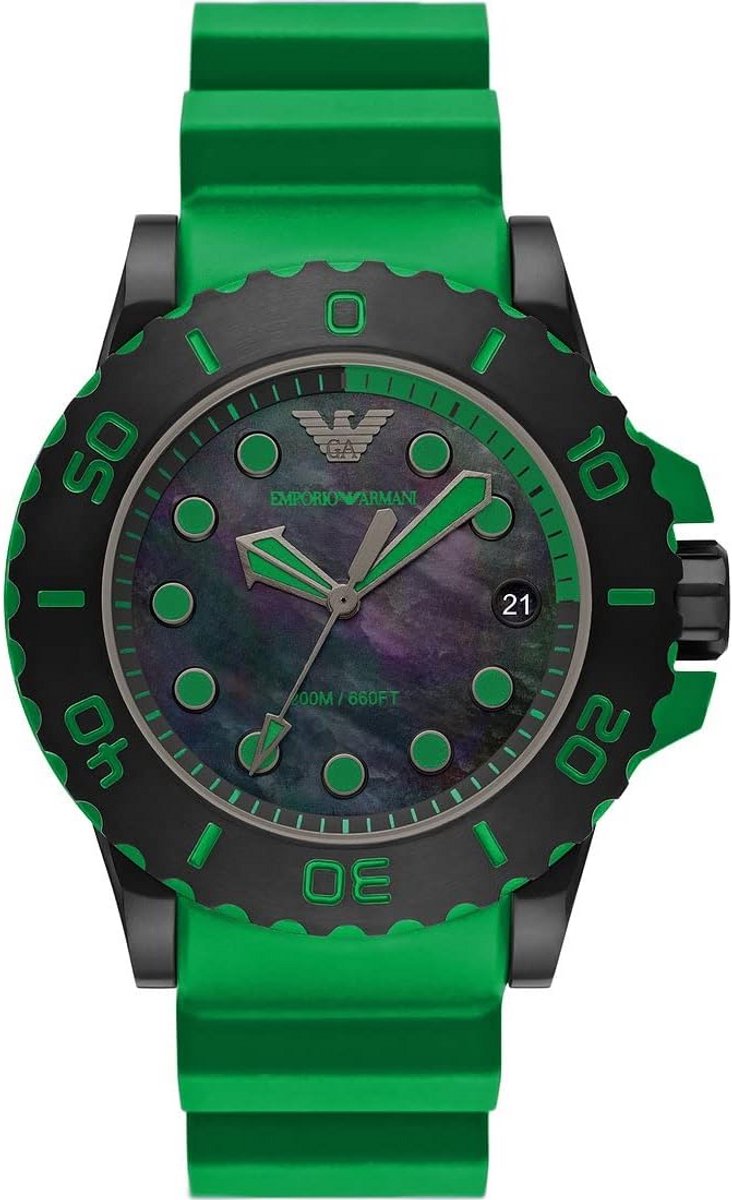 Klassiek Heren Horloge met Chronograaf en Zwarte Rosvrijstalen Band