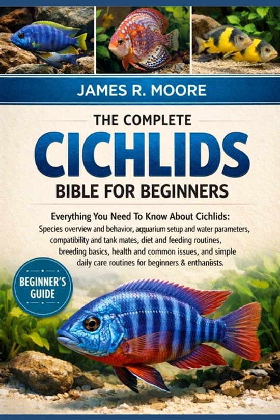 James R. Moore The Complete Cichlids Bible for Beginners, James R Moore ...