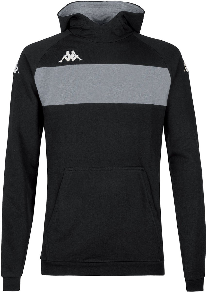 Sweater met capuchon voor kinderen Kappa Daccio Zwart