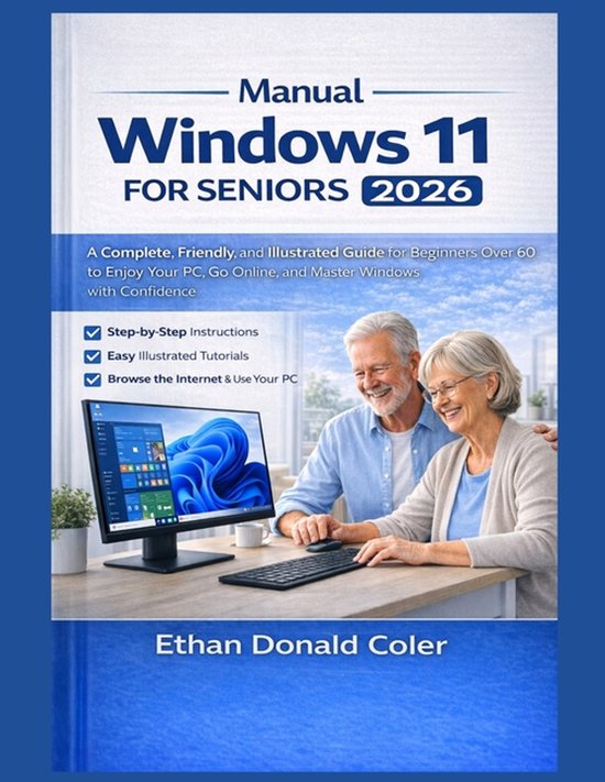 Windows Manual 11 for Seniors 2026 - cover
