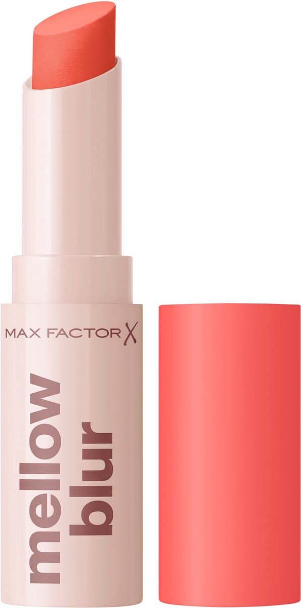 Max Factor 2000 Calorie Mellow Blur, 030 Peach Blush, Lipstick, zacht-vervagend, onmiddellijk vervagend effect, voor kussenzachte lippen, in meerdere laagjes aan te brengen, zacht-mat pigment, 3,5 g