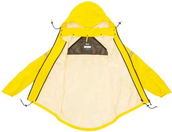 AGU Original Regenpak Essential - Geel/Zwart - S - Dames & Heren - Waterdicht & Ademend