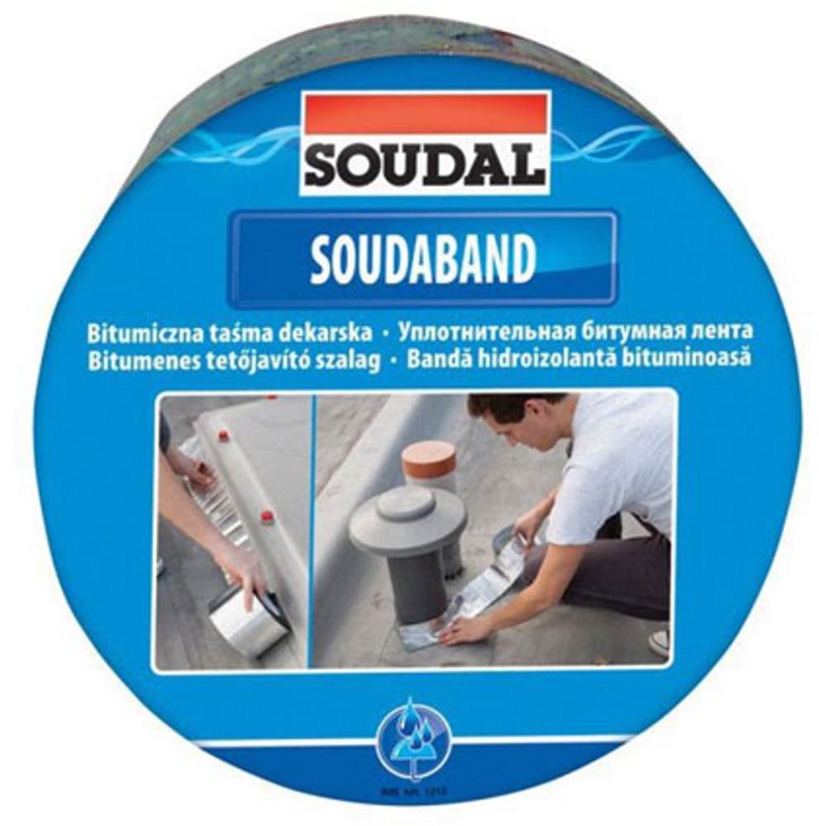 Bitumen Reparatietape Dak en Lood Herstel 10m x 22.5cm