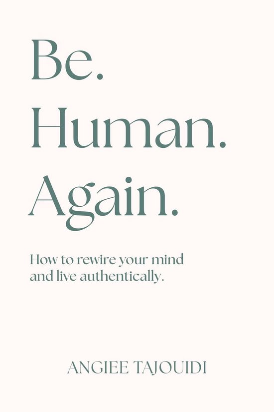 Be. Human. Again. - cover
