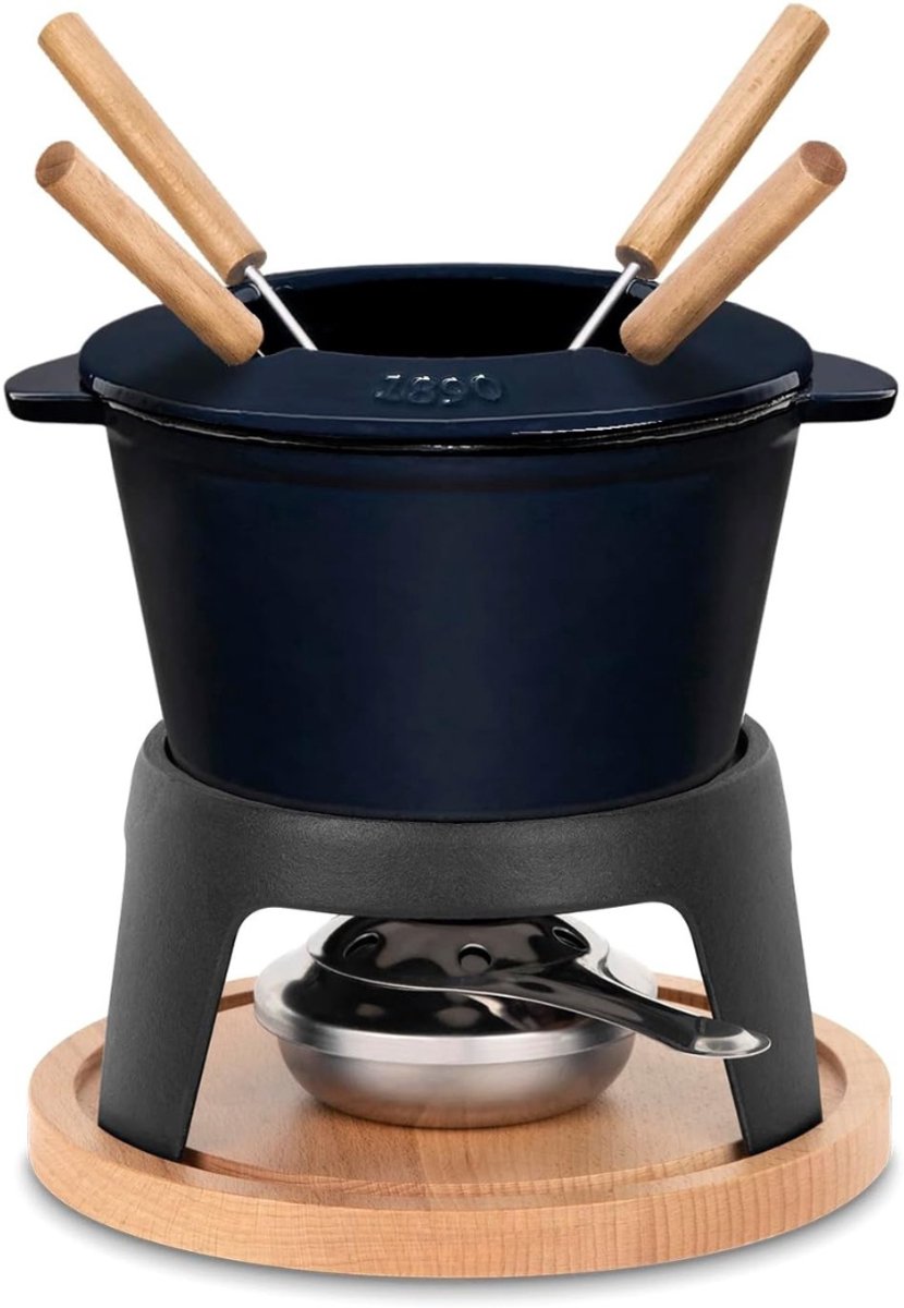 Core® Kaasfondue Set - Fondue Set - Fondue - Zwart- 20 x 20 x 20 cm; 3.5 kg