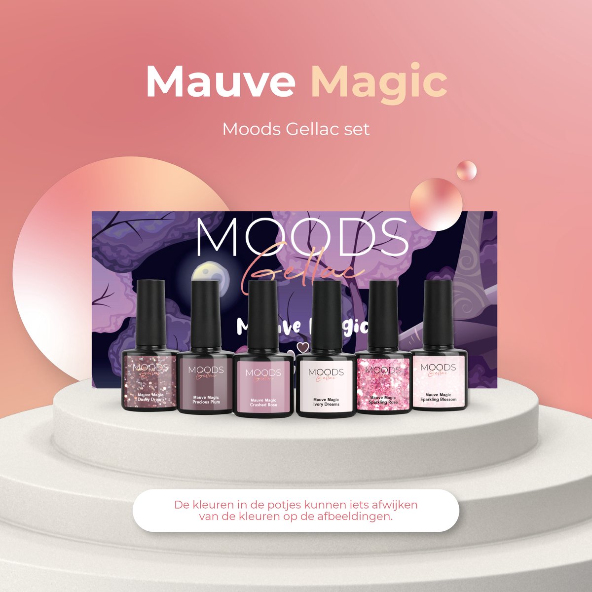 Moods Gellac 6-delige Set – 48 ml - Afbeelding 2