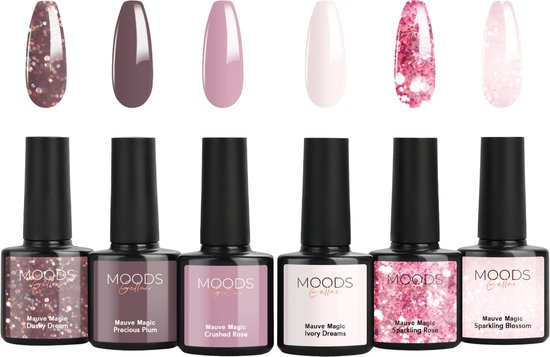 Moods Gellac 6-delige Set – 48 ml