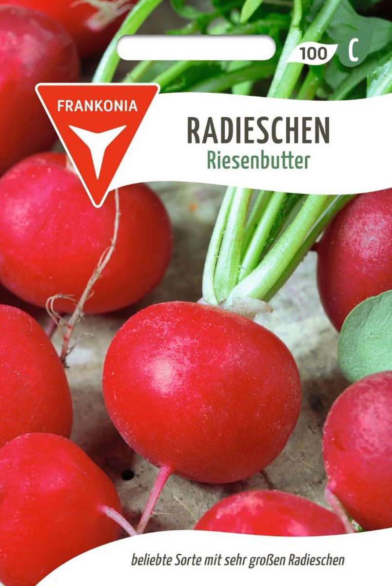 Radijsjes, reuzenboter - Bestseller groentezaden Radijszaadjes
