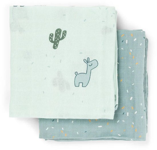 Done By Deer Lalee Hydrofiel Luiers - 2 Stuks - Blue van Merkloos — afbeelding 5