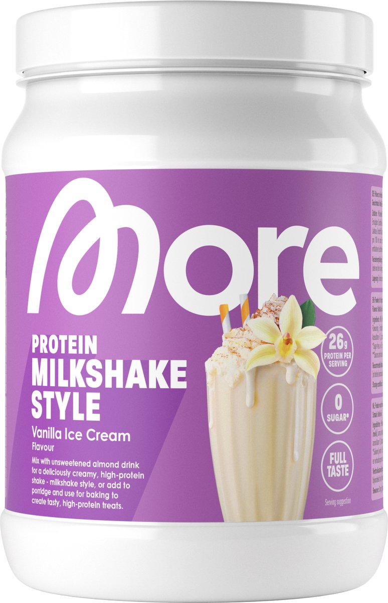 MORE Total Protein Vanille-Ice Cream (360 gr)