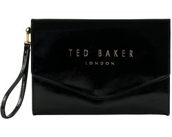 Ted Baker clutch polstasje Crinkie Crinkle Icon Pouch Black zwart