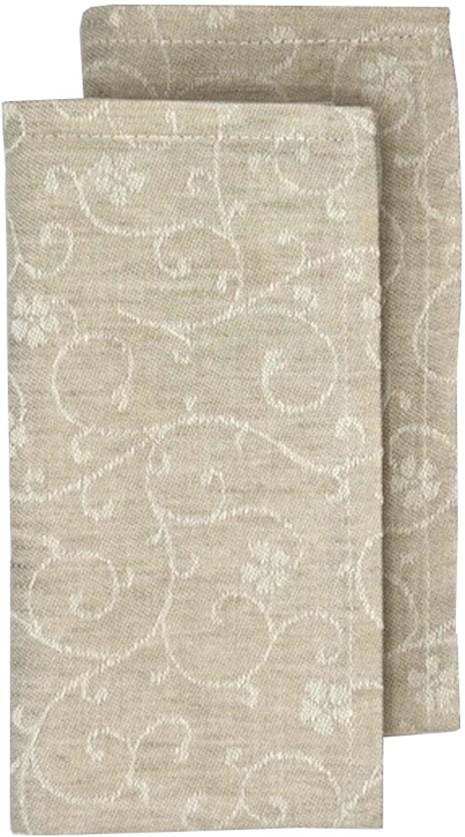 Flora servet sand set van 2