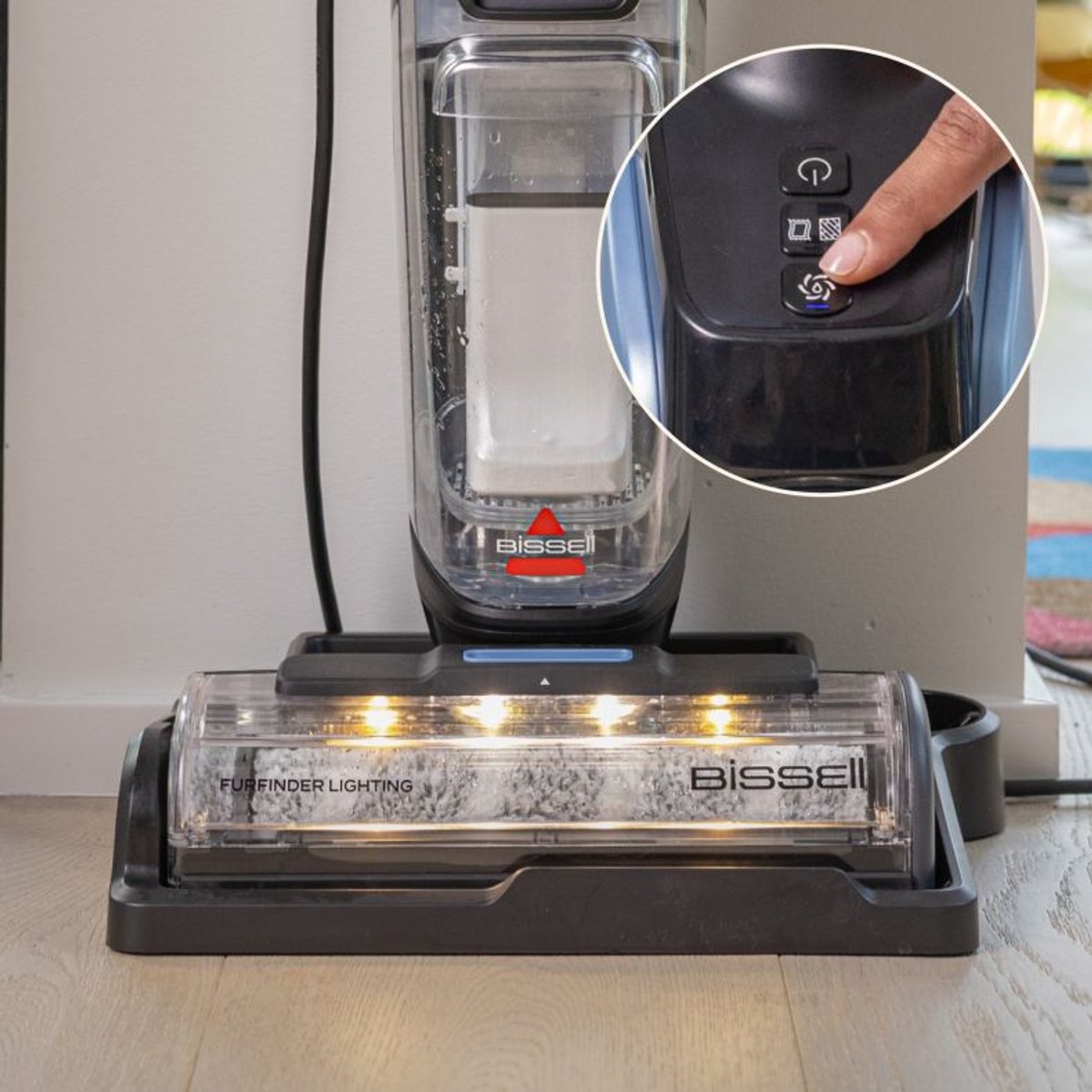 BISSELL CrossWave EgeFind Select Draadloze Stofzuiger Nat & - afbeelding 2