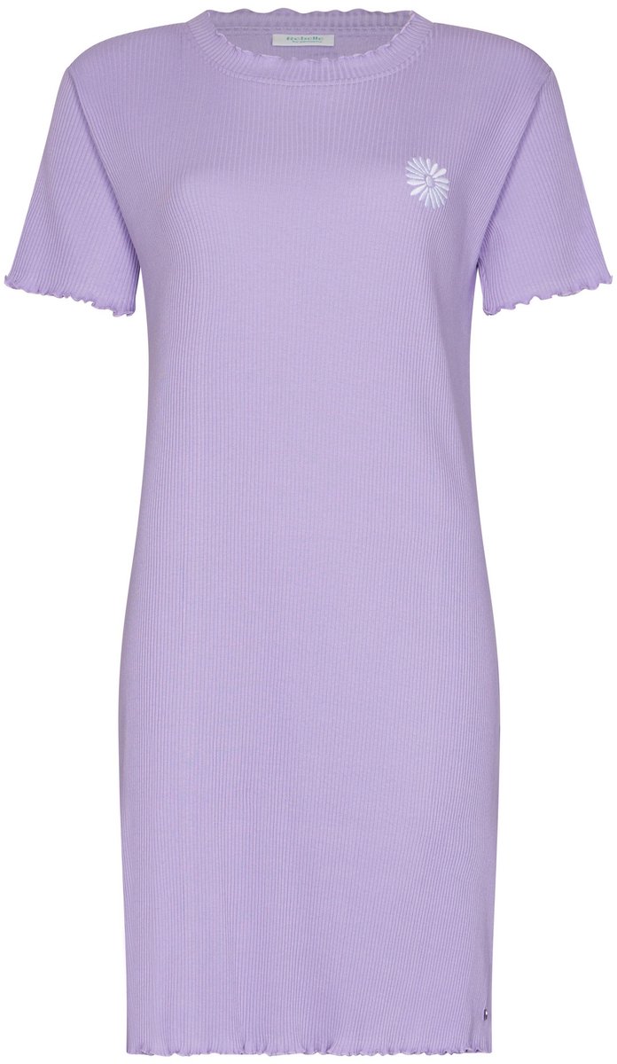 Rebelle MyRebelle - Nachthemd - Waterflower - Katoen/Polyester - Rib - Paars