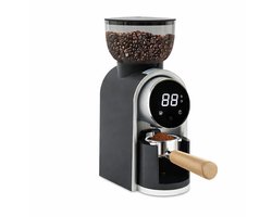 Deniva Koffiemolen Elektrisch – Bonenmaler voor Koffiebonen – 250g – 25 Maalstanden – Touchscreen – Voor Koffiemachine & Espresso