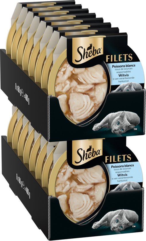 SHEBA Délices du Jour Natvoer voor Kat Slagersselectie SHEBA Délices du Jour Natvoer voor Kat Slagersselectie