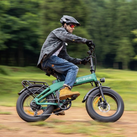 ENGWE EP-2 3.0 BOOST Elektrische fiets - Actieradius 120km - Verwijderbare batterij 48V13.5Ah - 250W Motor - Shimano 7 Versnellingen - 20 Inch opvouwbare City Commuter E-Bike - Hydraulische schijfrem - VTC Fatbike - groente van ENGWE — afbeelding 3