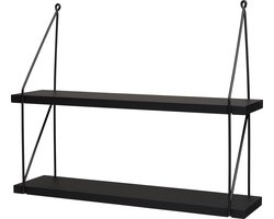 Everydays wandrek Pleun zwart 60 x 15,5 x 53 cm