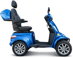 Retelli Liberta Quattro - blauw - 4-wiel Scootmobiel - medisch hulpmiddel - 1* 60v20ah uitneembare lithium-ion accu - comfort verstelbare stoel