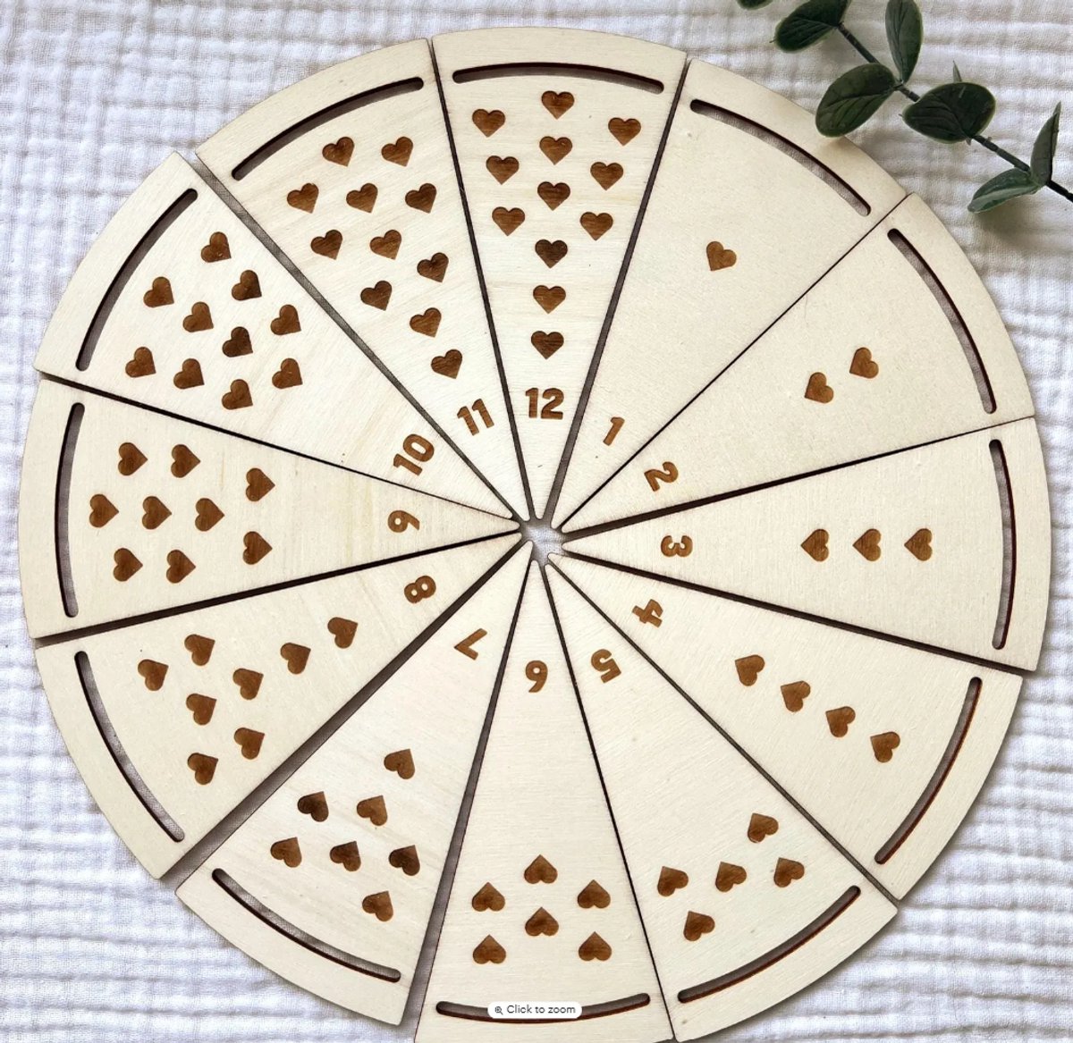 Pizza Houten Baby Mijlpaalschijfjes – Maandelijkse Fotoprops | Baby Mijlpaalkaarten | Newborn Foto Accessoire | Kraamcadeau | Babyshower Cadeau