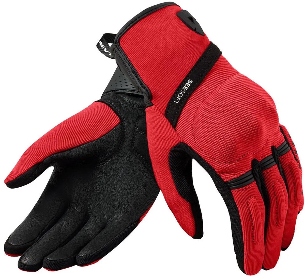 REV'IT! Mosca 2 Dames Handschoenen Rood Zwart - Maat L - Handschoen – foto 5