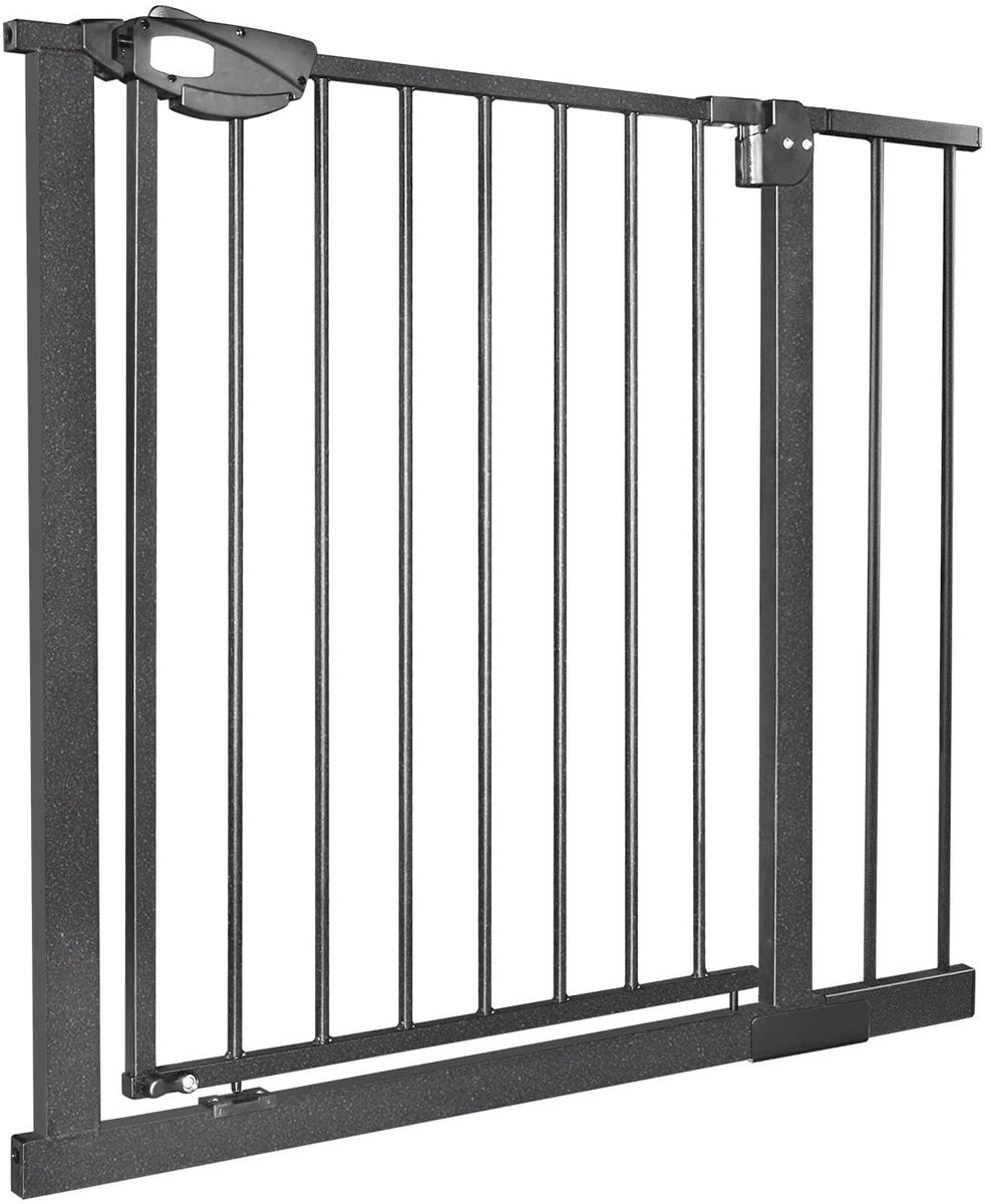 ACXIN Deurbeschermingsrooster - Traphek Voor Kinderen - Auto-Close - Metaal - 85-95 Cm - Zwart