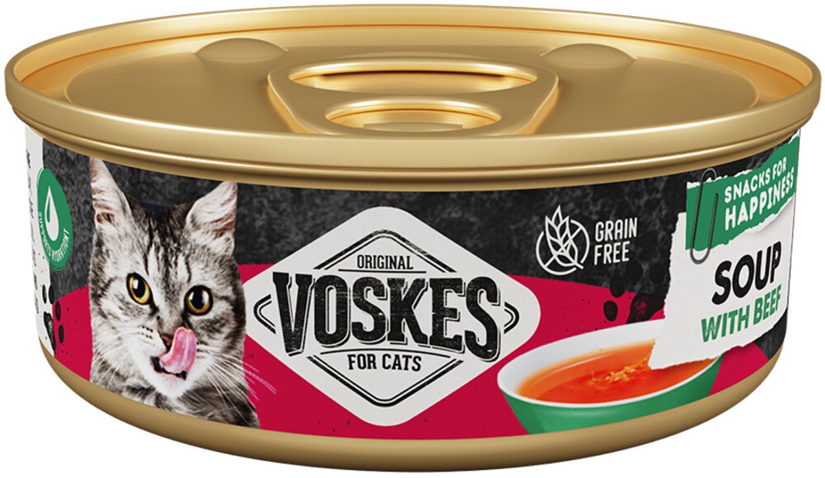 Voskes Original Soep Kattensnack Rund - 36 x 50 gr - Voordeelverpakking