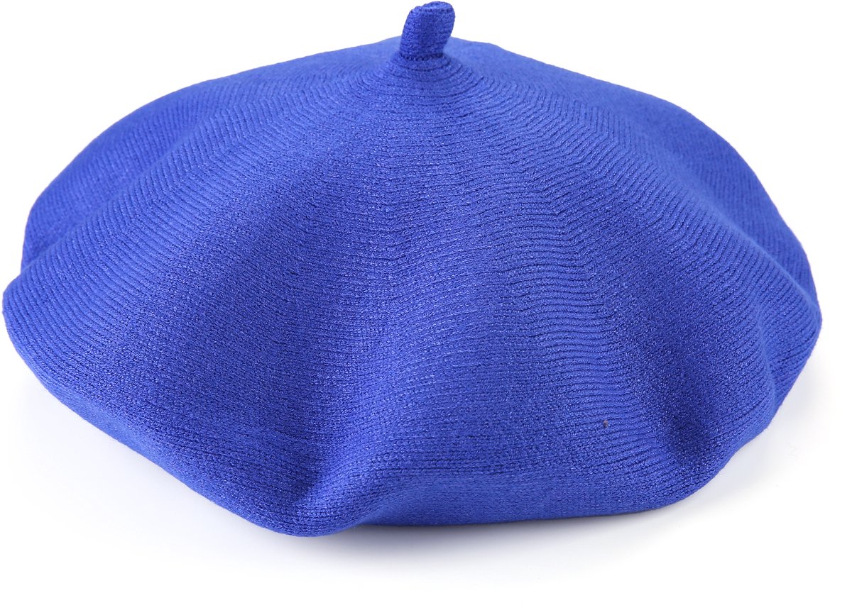 Winter - Baret - Dames - One Size - Kobalt - Hoofdmode