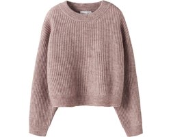 NAME IT - NKFHOLLY LS BOXY SHORT KNIT NOOS - Meisjes - Truien
