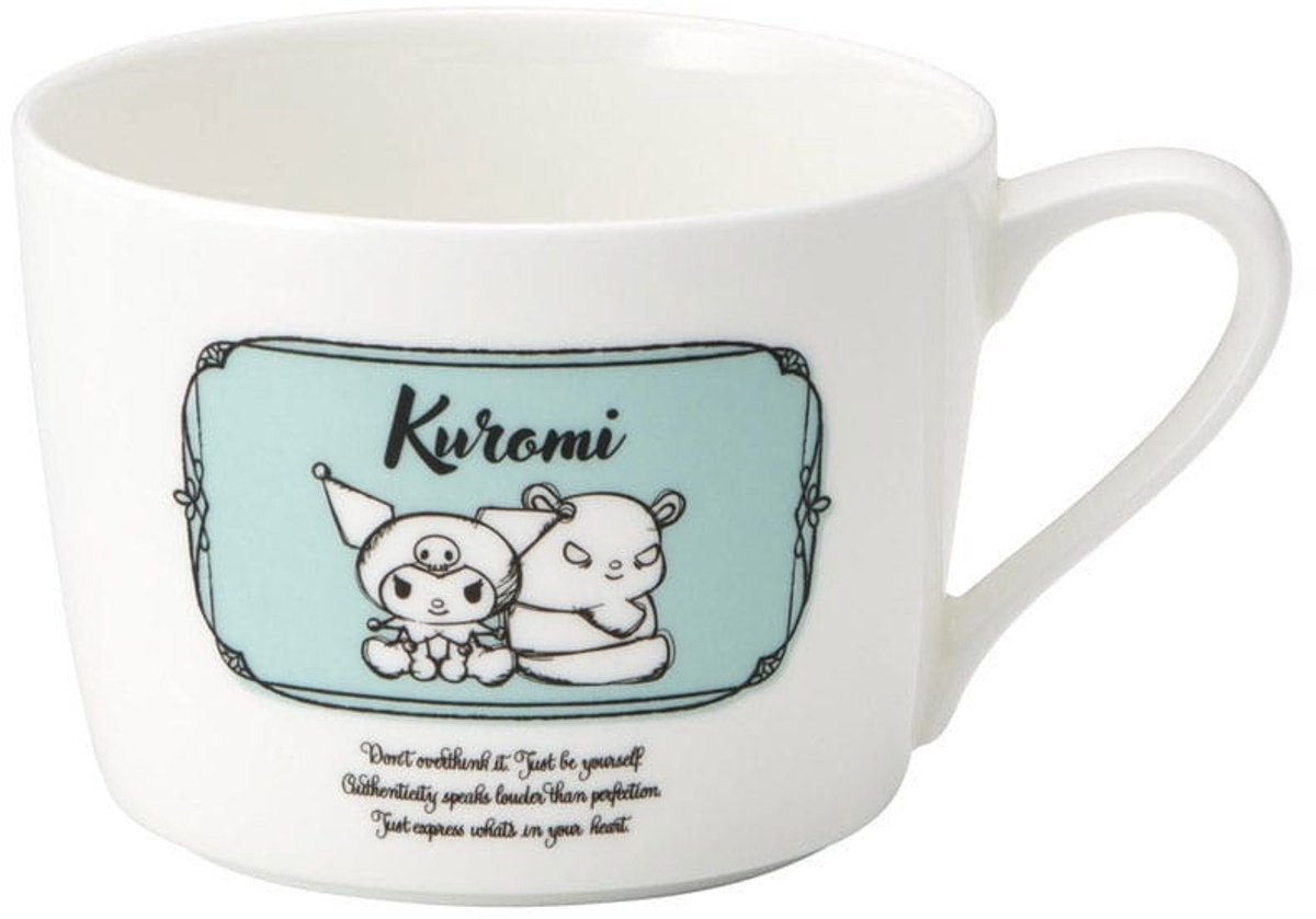 Skater Sanrio Bone China Mok / Beker Kuromi Cups & Mok / Bekers
